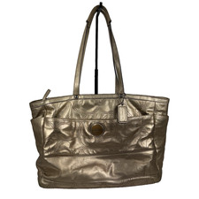 Coach Baby Diaper Bag Gold