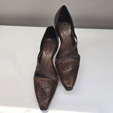 CYDWOQ Vintage Kitten Heel