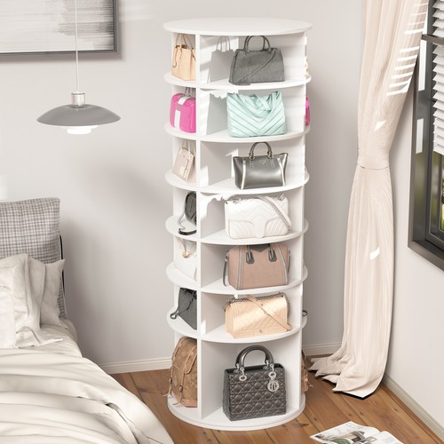 Tier rotating shoe - 7-tier, rack