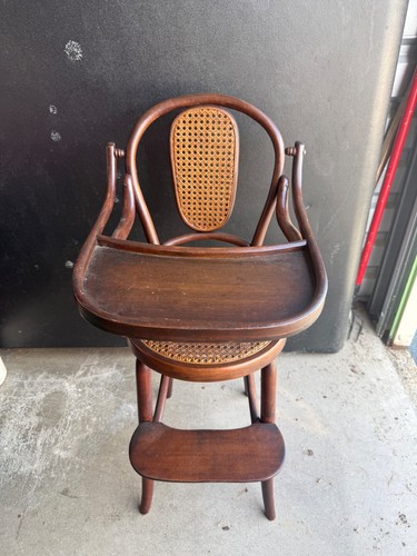 Vintage bentwood high chair - vintage,