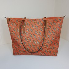 Ladies Ralph Lauren Keaton Horseshoe Print Tote Handbag, racing, horses 