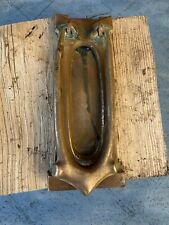 Antique Art Nouveau Brass Door