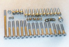 Yamaha LB50 LB80 Chappy Engine Covers, Cylinder Stainless Steel Allen Bolts kit