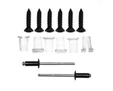 Escort Mk2 C Pillar Grile Trim Clips Screws & Rivet - 14pc Grill Mount Car Set