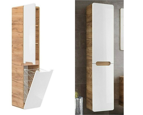 Tall slim laundry basket - laundry,