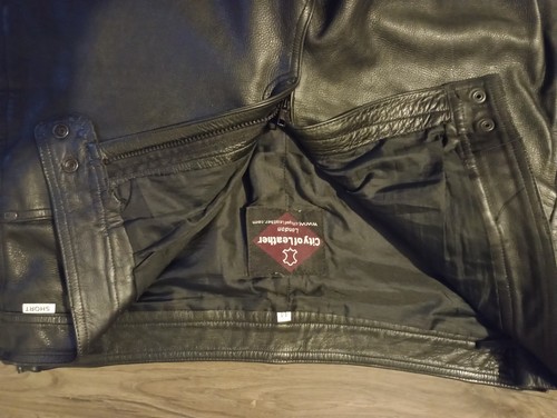 City leather motorcycle - city,