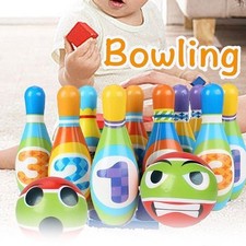 12Pcs Kids Bowling Play Set 10