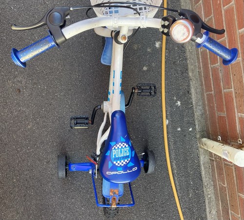 Boys apollo police patrol bike - apollo,
