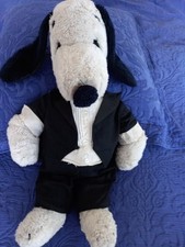 Vintage Snoopy Peanuts 20" Soft Toy with clothes