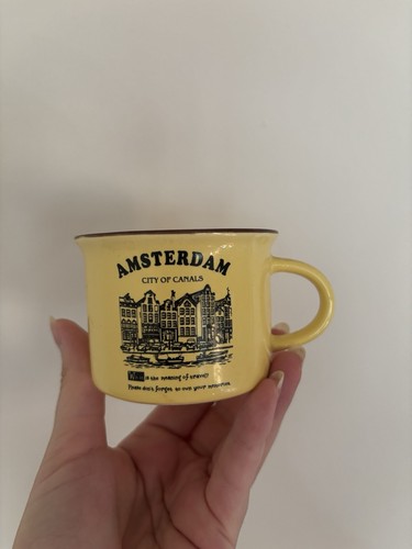 Ceramic souvenir mug amsterdam - ceramic,