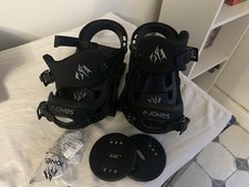 Jones Mercury Snowboard Bindings Size Medium Black Used