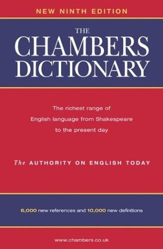 The chambers dictionary thumb - the,