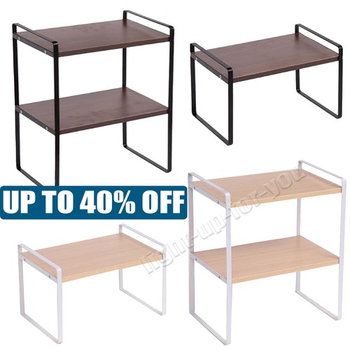 Wooden office desk shelf - office,