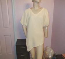 Oh My Gauze Polly Asymmetrical Top Size XXL 3 Tunic Pocket Butter Yellow Lagom