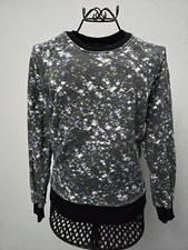 Markus Lupfer Abstract  Sweatshirt Jumper Light Grey Cotton Size S
