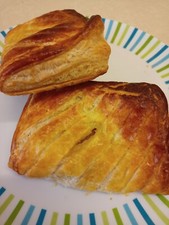 Puff pastry corned - pastry, beef