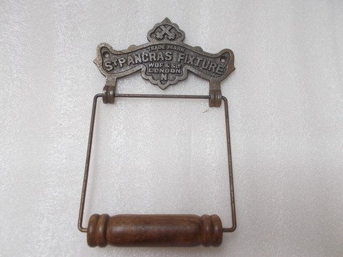 Toilet roll holder - roll, cast