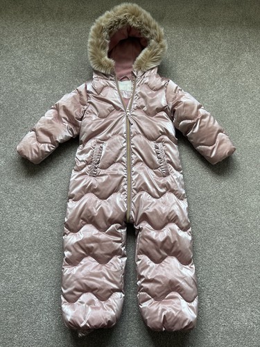 Next girls fleeced snowsuit - next,