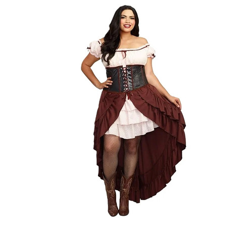 Saloon girl cowgirl - -,
