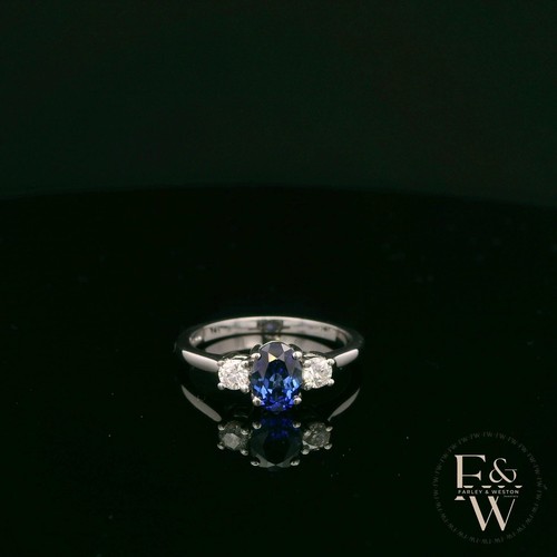 Lab grown sapphire and diamond - lab-grown,