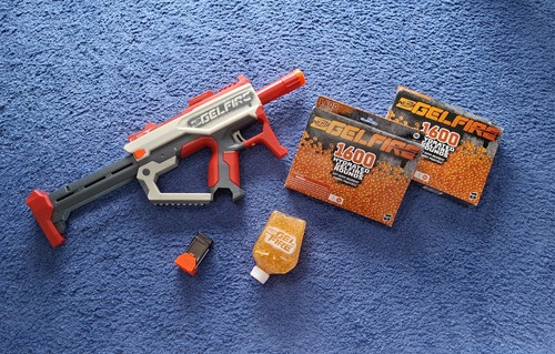 Nerf gelfire gun - nerf, gun.
