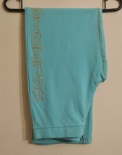 GOLDDIGGA Turquoise Jogging Pants Size 14 W34" L33" Rise11"