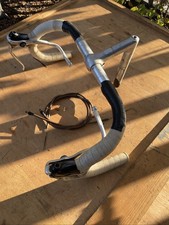 Sr Handlebar Stem And Drop Bar Combo Weinmann Brake Levers Vintage Bike Cycling