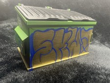 Graffiti Dumpster - Miniature