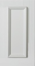 WHITE UPVC QUARTER DOOR PANEL