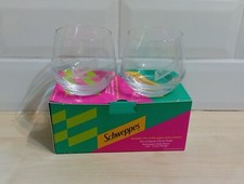 Schweppes tumbler glasses - schweppes,