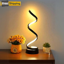 2pcs Spiral Table Lamps Modern