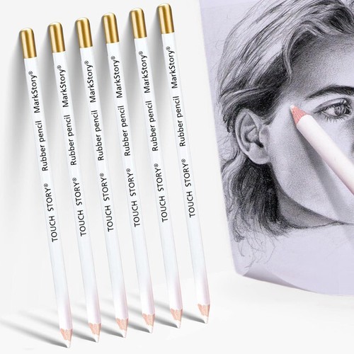 6pcs eraser rubber pencils for - pencils,