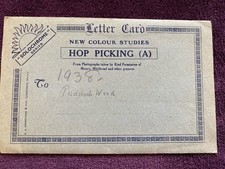 Hop Picking Letter Card. 1/2d