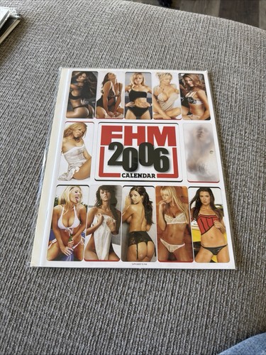 Fhm 2006 calendar bagged - fhm,