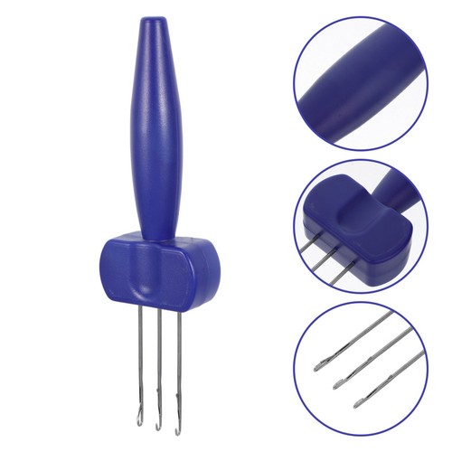 Latch hand operated knitting - operated,