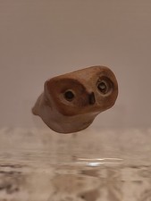 Cute Carved Stone Garden Owl -