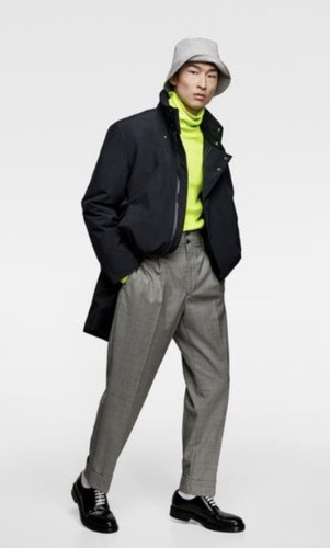Zara padded coat - padded,