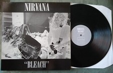 Nirvana Duo Bleach Original UK 1989 TUP LP6 Stunning+In Utero Picture Disc 2025