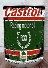 Large 15oz Castrol R30 Oil Can