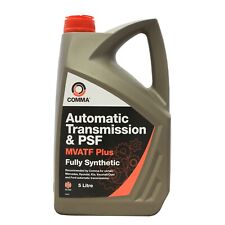 Comma MV ATF Plus Automatic Transmission Power Steering Fluid - 5 Litres 5L