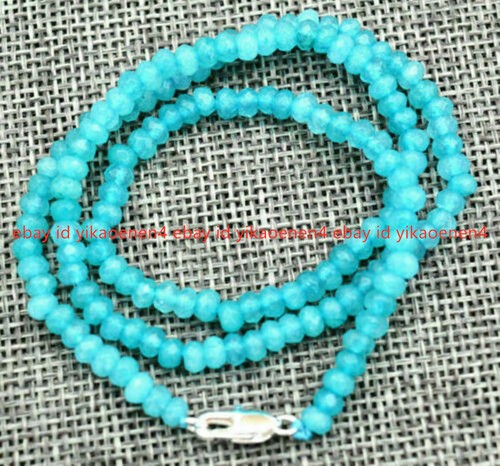 New handmade 2x4mm - new, faceted