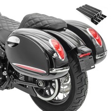 Hard saddlebags for Honda VTX