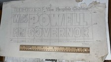 Vintage 1962 Billboard Sign
