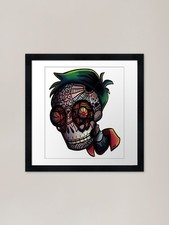Mask Framed Art Print Framed