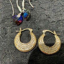 DEBENHAMS EARRINGS NEW NO TAGS x TWO PAIRS