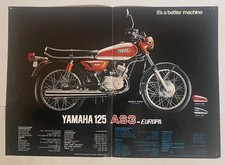 Yamaha AS3 125 Europa Original Sales Brochure  / prospect (not A Reproduction)