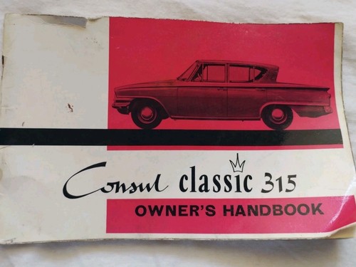 Original ford consul classic - original,