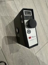VINTAGE ROLLS AUTOMATIC 8  8mm ELECTRIC EYE CINE CAMERA MADE JAPAN  c.1970's