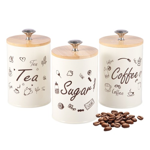 Kitchen storage tins tea - kitchen,