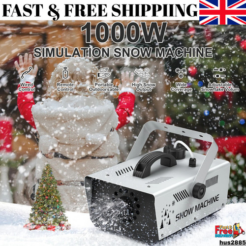 1500w snow machine - snow,
